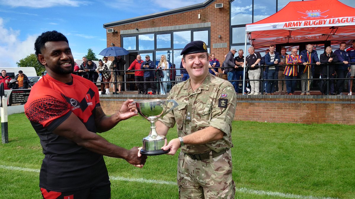 Your victorious @Infantry_RL Captain Kajii Sugavanua @1Rifles_CO @RiflesRegiment Great performance, great leadership... Leading from the front and never taking a step backwards... INFANTRY! @ArmyInfantryHQ