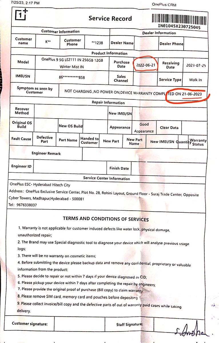 imekarthik's tweet photo. I'm requesting every telugu tech people to alert online customers..
-most of the sellers in flipkart sending old used mobiles instead of new mobiles I got a product which is out of warranty. plz look images below Anna @Gaddamvaasu @iamprasadtech @nanistechlogic @flipkartsupport https://t.co/RHZXhVjIkd