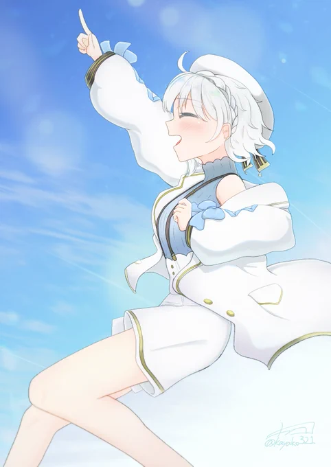 頑張ってるハロちゃんを応援!!!夏に負けるな#ハロハロート 