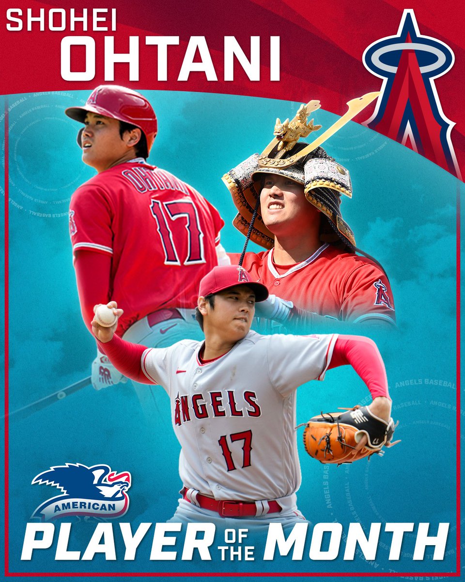 Back-to-Back 👑 

¡Shohei Ohtani es el Jugador del Mes de julio en la Liga Americana, lo que
marca su segundo premio consecutivo en esta categoría y el cuarto de su carrera!