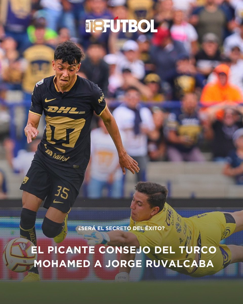 SE VA A BÉLGICA ✈️ 

Antes de sumarse al Standard Lieja, Jorge Ruvalcaba recibió un picante tip 🌶️ de su ahora ex entrenador en Pumas, Antonio Mohamed. 

😂 

Aquí, la historia ➡️ buff.ly/3KmdoeQ 

¿Cómo creen que le irá al extremo mexicano en Europa?