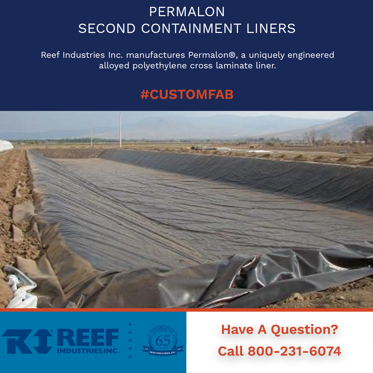 Reef_Industries's tweet image. Our Permalon second containment liners provide outstanding chemical resistance and custom fabrication to specific project requirements. 

#Texas #Protection #CustomFab