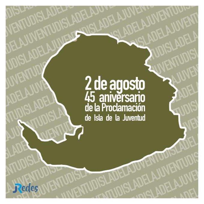 Al celebrarse hoy el 45 Aniversario de la Proclamación de la Isla de la Juventud por la <a href="/AsambleaCuba/">Asamblea Nacional Cuba</a>, recordamos aquellos jóvenes que a petición del Comandante en Jefe Fidel Castro, llegaron a la Isla a recuperar todo lo que se había perdido y avanzar mucho➕. #Cuba #UJC