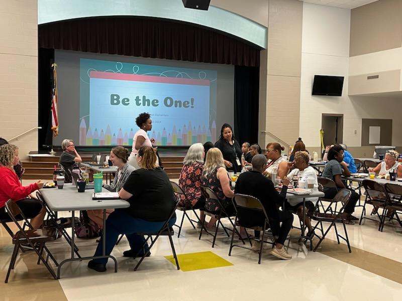 PikeSchools's tweet photo. This year, Guion Creek Elementary School's staff is challenging themselves and their fabulous students to "Be the One" who positively impacts others through your daily interactions. 

#PikeProud #PikeFamily #PikeExcellence #Day1Ready https://t.co/HvTeDeOZVU