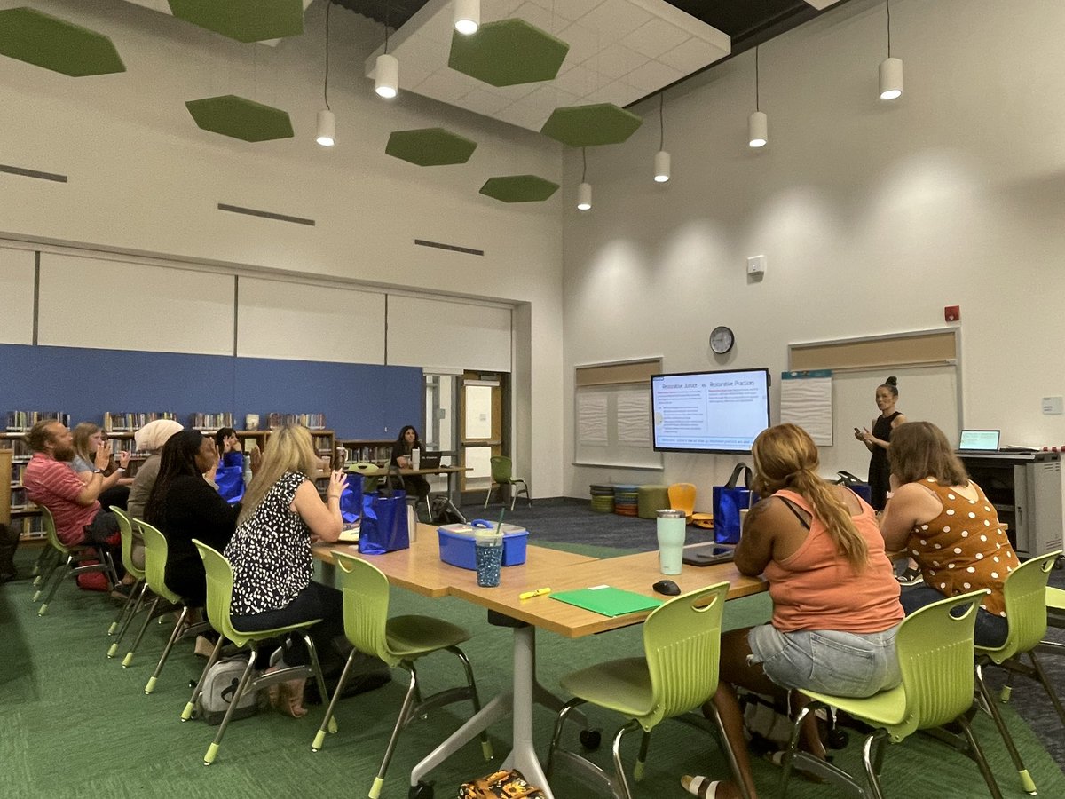 HarrietTubmanES's tweet photo. A great day of learning and level setting. Thanks to @TubmanSDT, @TubmanES_RS, and Ms Curtis for planning this learning for our new Team Tubman family. #onyourmarkgetsetgo https://t.co/xxTHSKvvr9