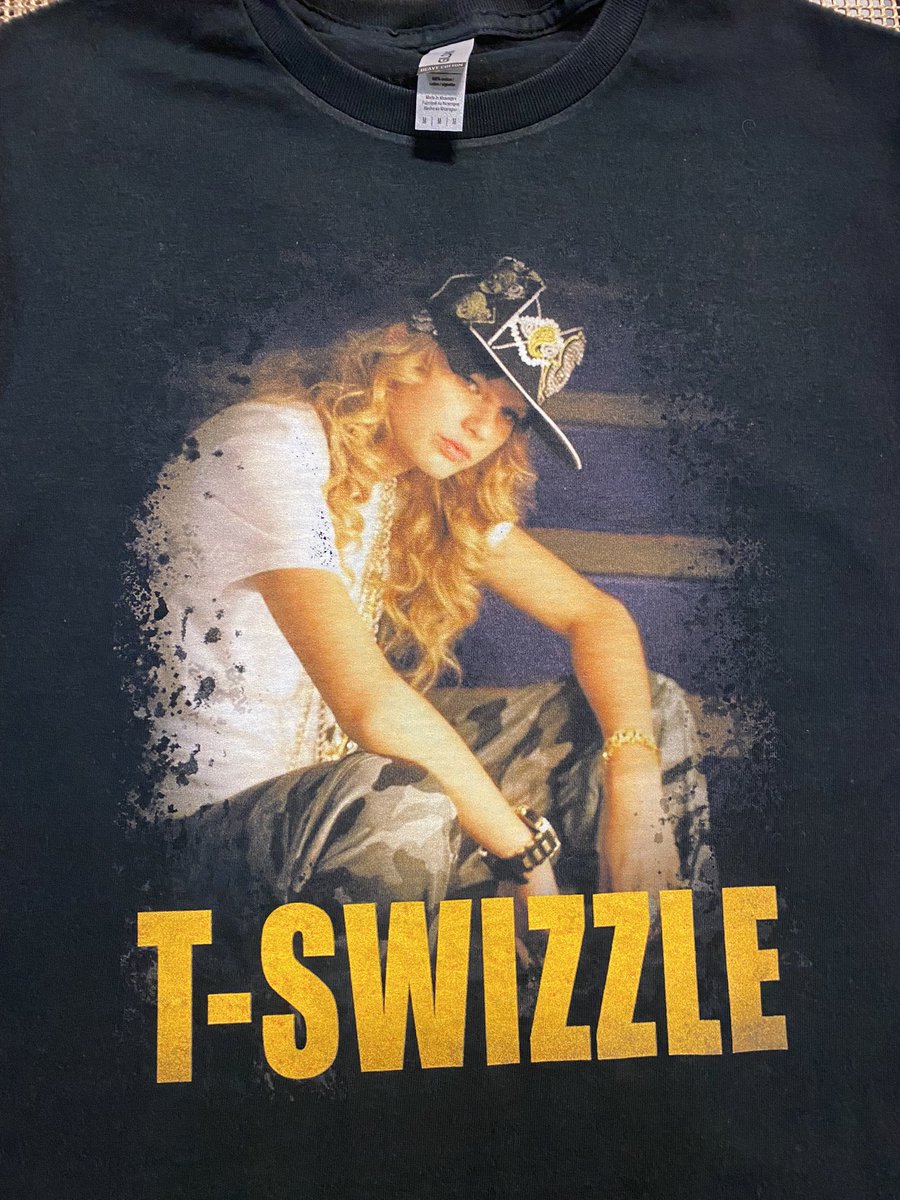 mcmadigill's tweet photo. @ErasTourResell I made this t swizzle shirt myself for the concert in hopes of getting tickets. I would be honored to be chosen 🙏🏼🧎🏽‍♀️IM DESPERATE AT THIS POINT https://t.co/AEZBObVp8X