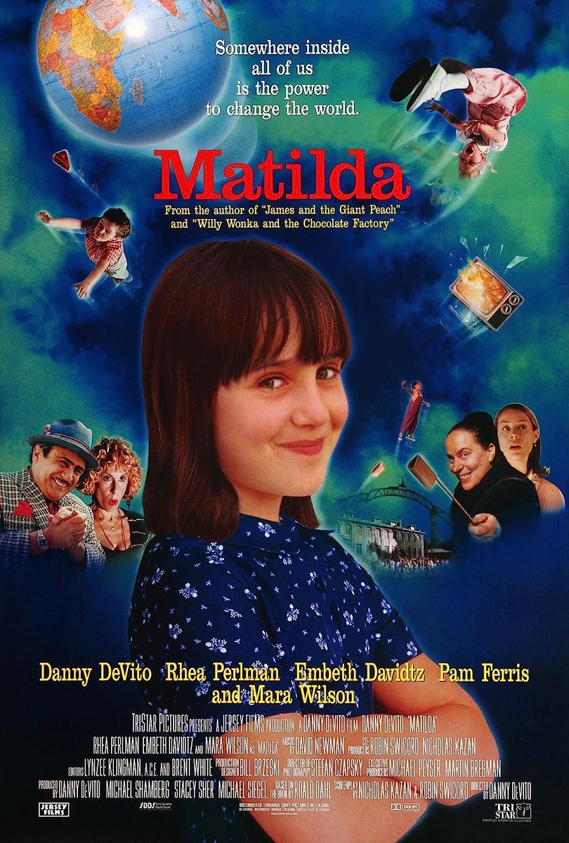 Happy 27th Anniversary to Matilda (1996)! 🥳🎉

#Matilda @MaraWilson #PamFerris #BrianLevinson #JimmyKarz #JacquelineSteiger #KiraSpencerHesser #JeanSpeegleHoward #MarionDugan #LynzeeKlingman #BrentWhite #MichaelShamberg #StaceySher #FelicityDahl #NicholasKazan #RobinSwicord
