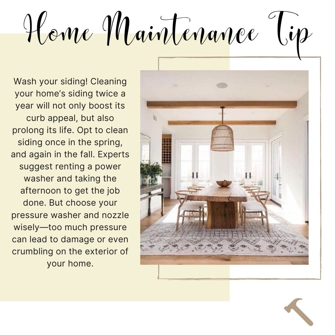 Don't let home maintenance become daunting - get started today with these easy tips and tricks!  #CharlestonRealtor #HomeMaintenance #HomeMaintenanceTips