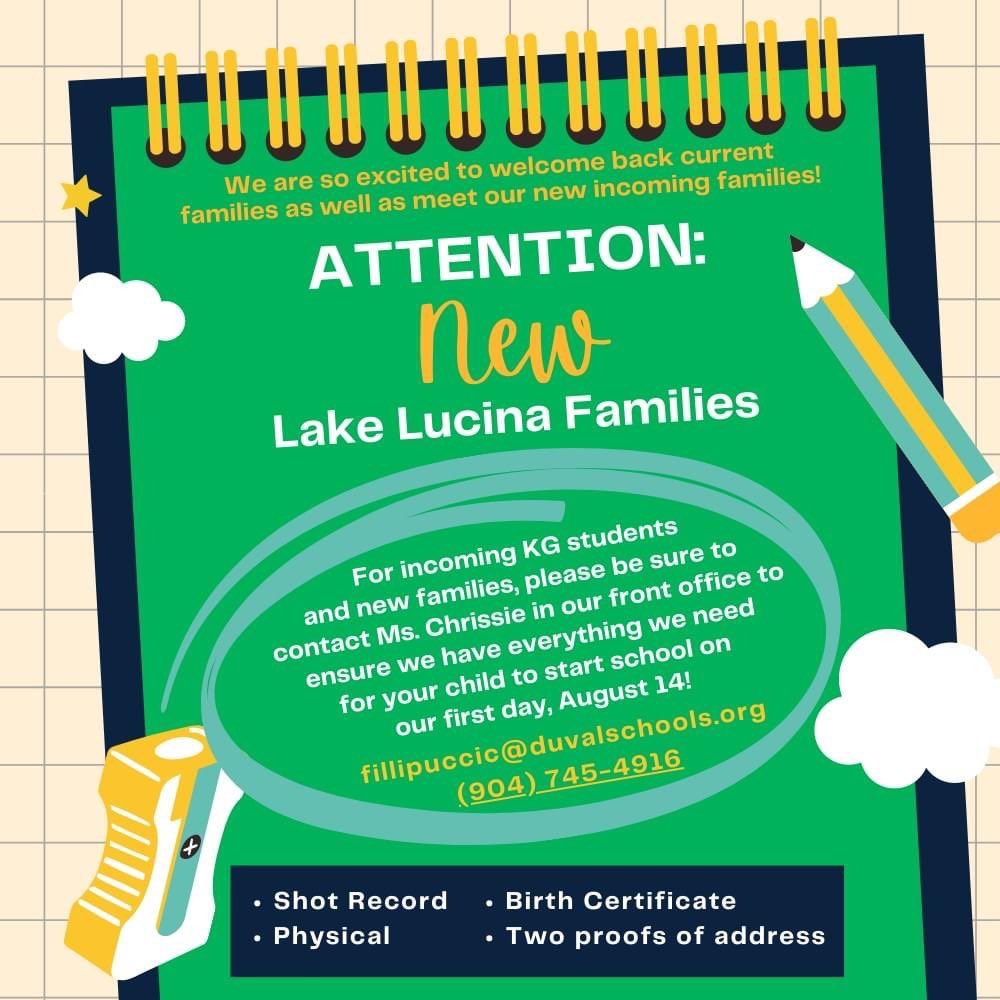 We are so excited to welcome back current families as well as meet our new incoming families! For incoming KG students and new families, please contact our front office to make sure we have everything we need for them to start on our first day of school, August 14! 
#BeGritty