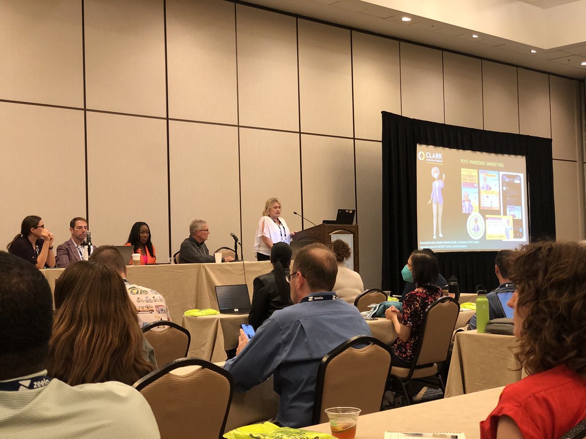 clarkconcepts's tweet photo. Well represented at this year's @ACTNational  Conference in Seattle! Jayna Stevenson presented as a panel member and @goDCgo was awarded Best Print Marketing for this year's Getting to the Blossoms Guide! Shout out to our partner @FoursquareITP for their leadership and trust! https://t.co/gjZEXuzo28