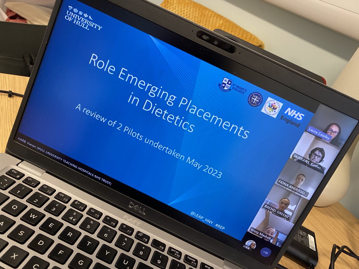 NDHullUni's tweet photo. If you missed the live #LEAP webinar on Role Emerging Dietetic Placements last month, presented by our #RD2Bs, placement facilitator and placement partners, you can watch it here. @PAUL4Brain @SMCHull @HUTHDietitians @AhpsChcp https://t.co/bkBernVsnO https://t.co/4hFuPs7gou
