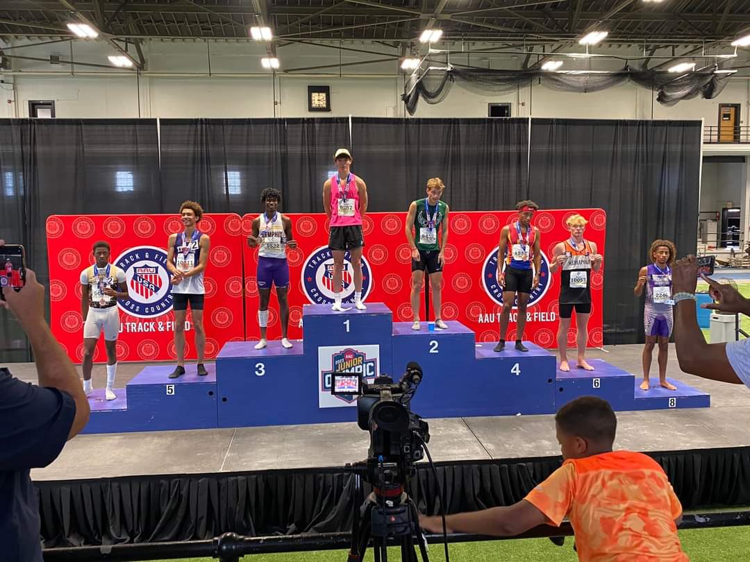 Logan Rosas...1:54.91.  6th place at AAU JR Olympics.  New PR, New School Record.  WOW!!! <a href="/LoganRosas5/">Logan Rosas</a>