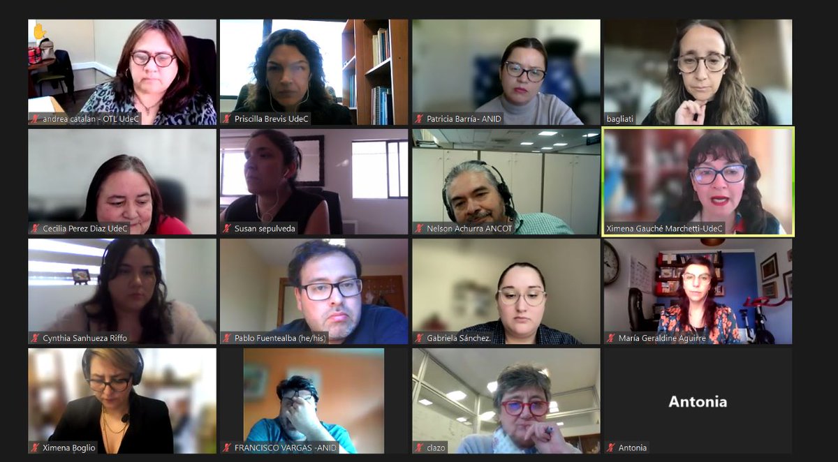 justiciaygenero's tweet photo. Reunión de presentación de resultados ante @ANID_Abierta Exponen @xagauche y @ceciliaperezd acompañadas x parte del equipo y @Ciencia_UdeC @OTLUDEC @magistradaschil @ANMMcl @ANCOTpjud Investigación aplicada con resultados validados en entorno real. Ciencia con impacto en el medio https://t.co/RiDhQXEf8i