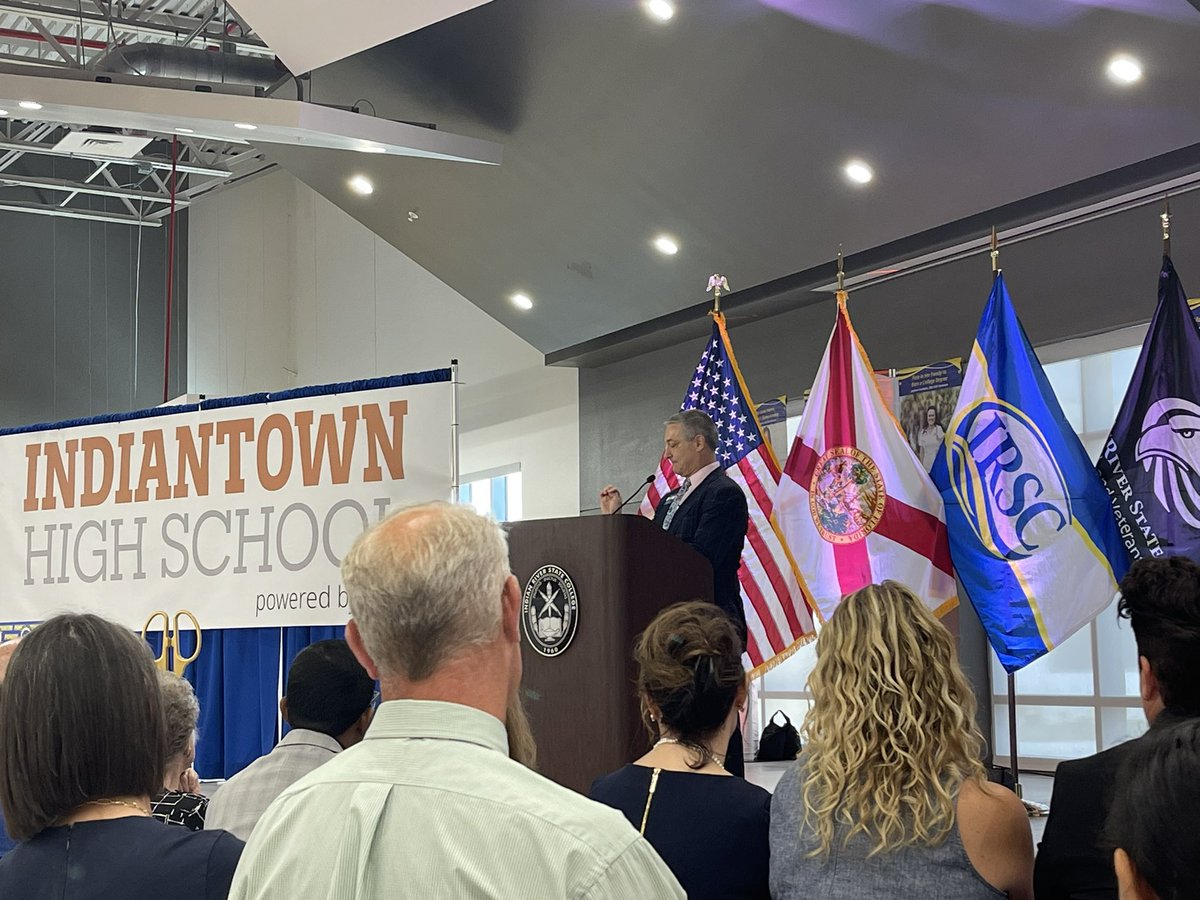 Grateful to be included in the ribbon cutting ceremony for Indiantown High School. Loved my time teaching in Indiantown- excited for more memories to be made there.
#ALLINMartin