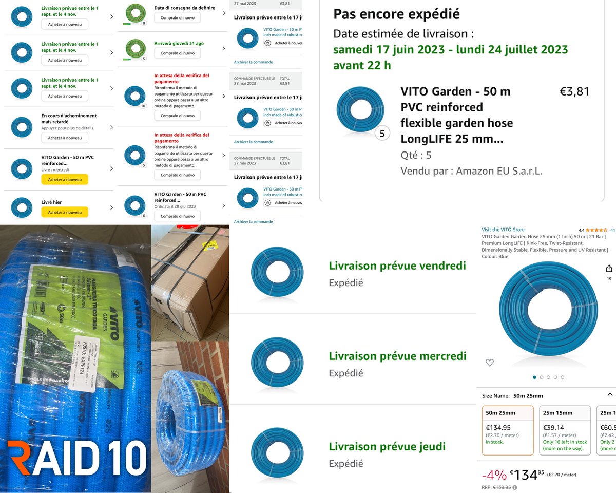 BrightLeek's tweet photo. 📈Quelques erreurs de prix encore bien réceptionnées par les membres de @RAID_1O.

🔗Lien du discord restock en bio

➡️#RT + #LIKE = 🔑🍀

#Priceerror #Preisfehler #Erreurdeprix #Errorenelprecio #Errorediprezzo #edp #deals #deal #bonsplans #bonplan #amazon #resell #discord #fba https://t.co/ka5dk1UIK1