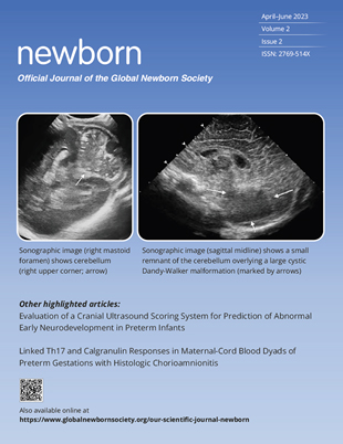 3 manuscripts on pediatric radiology topics published in the Journal Newborn including cover figure. Mentoring medical students is the way to go, make them excited about pediatric radiology!!!