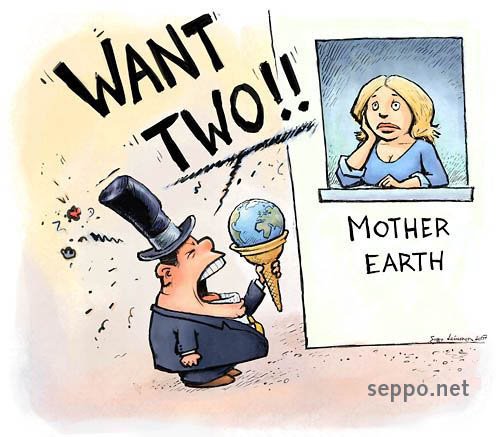 It's the #EarthOvershootDay...