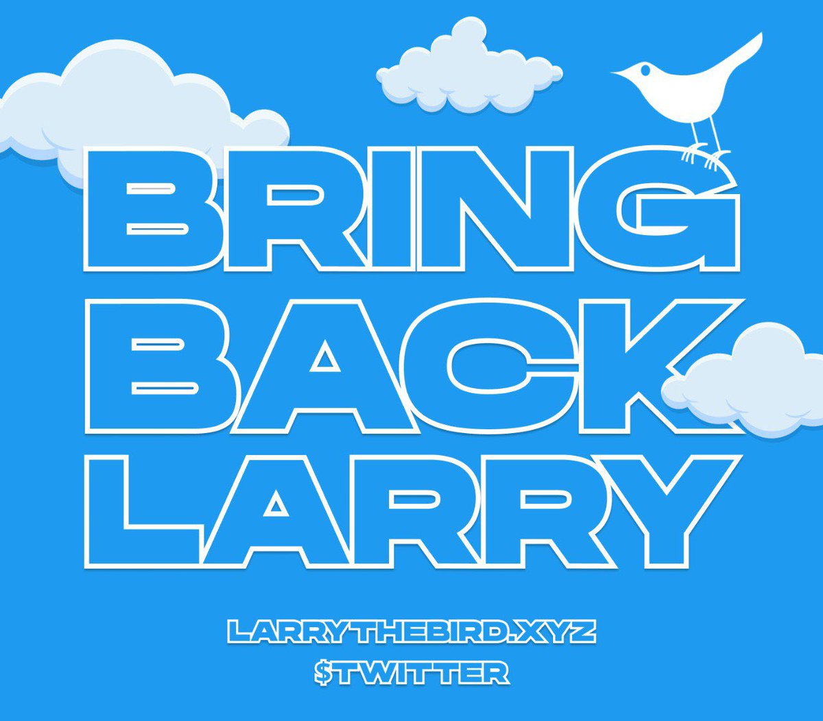 LarryTheBirdETH's tweet photo. $TWITTER #BRINGLARRYBACK https://t.co/gVOopEeqqW