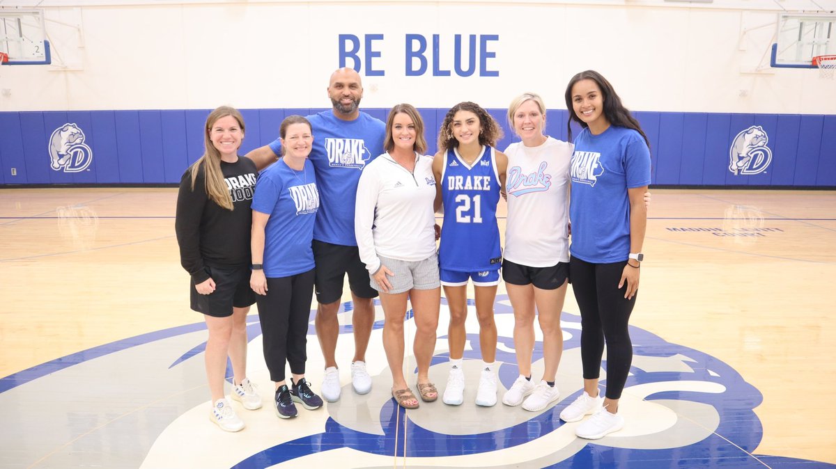 After a great visit at Drake University, I’m very thankful to have received an offer!! Thank you for this amazing opportunity 💙 <a href="/DrakeWBB/">Drake Women's Hoops</a>