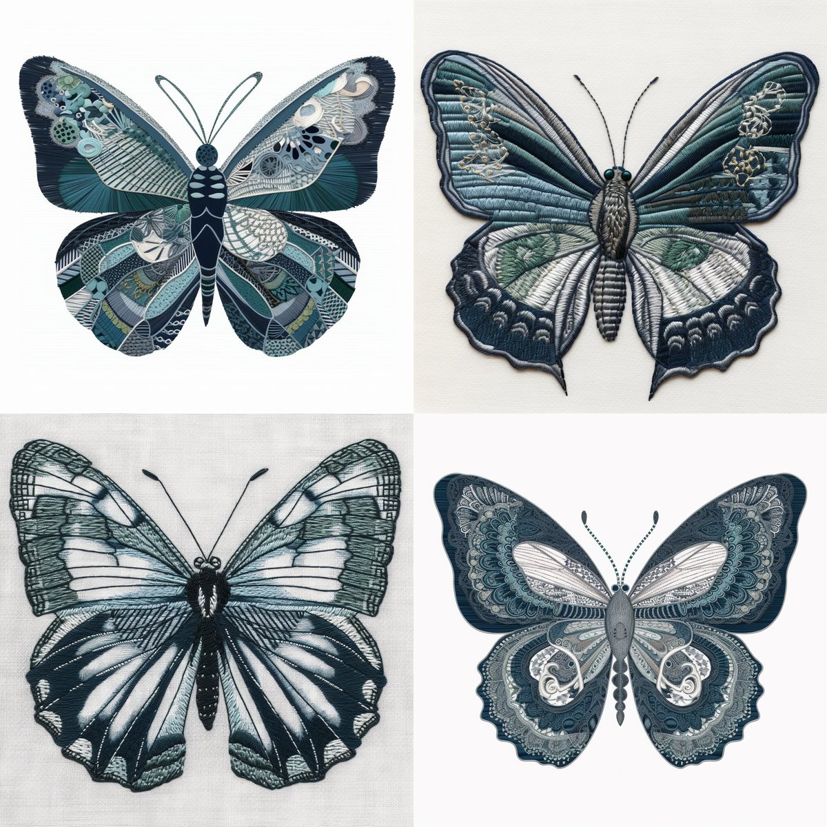 Hey <a href="/metrotrains/">Metro Trains</a> I took a photo of your seat and asked <a href="/midjourney/">Midjourney</a> to describe the pattern and then promoted it to design a butterfly from that description. #aiart #describe #nofilter #butterfly