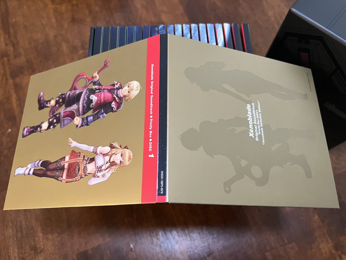 RansomRath's tweet photo. #xenoblade trinity processor OST set box https://t.co/9Mcjboh8vy