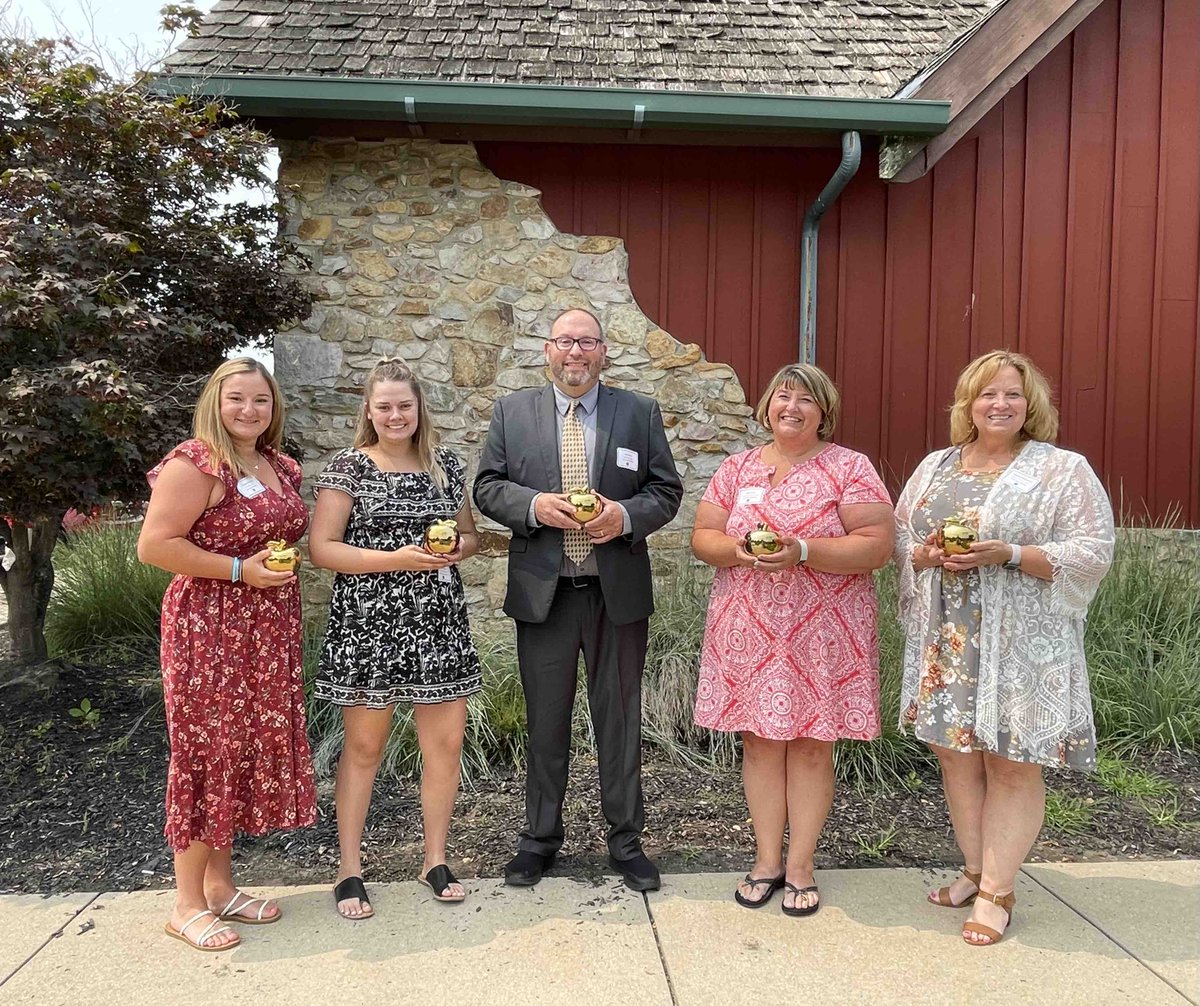 Look at these amazing educators 🤩Pictured here are 5/8 of our incredible 2023 Golden Apple Award recipients.

We’ll be highlighting all of our awardees over the next few days, so check back to hear all about their award-worthy ideas 💡

#goldenappleawards #educatorappreciation
