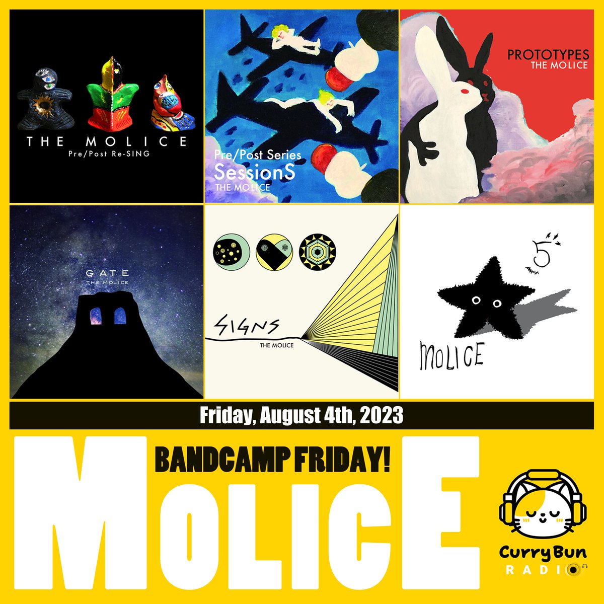 Support #TheMolice  this Aug. 4th on #BandCampFriday! 🎉🎶 Discover awesome indie music while directly supporting artists is a win-win! 🙌🎵 Let's show some love to these talented musicians and spread the joy that  is Molice Music ❤️🎵 #SupportIndieArtists #MusicIsLife