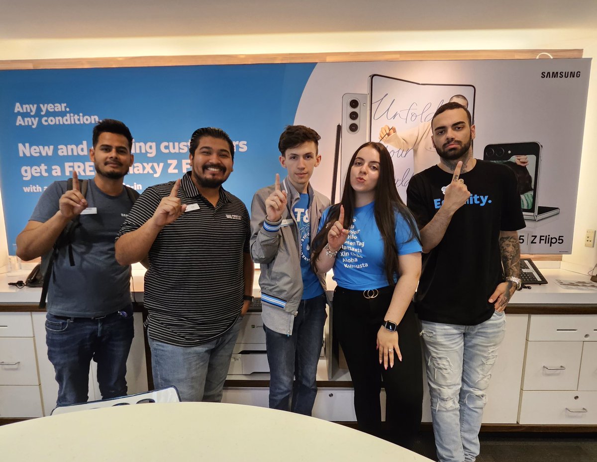Angel Barragan (@angelma2021) on Twitter photo #SamsungUnpacked #GalaxyFlip5 #GalaxyFold5 #Tabs9 #GalaxyWatch6 <a href="/ShahKabir631/">Shahriar Kabir</a> #WiNEverthing Thank you Shah for all your Knowledge and Support on teaching the New Hires on the Latest Galaxy Devices #SamsungUnpacked #GalaxyFlip5 #GalaxyFold5 #Tabs9 #GalaxyWatch6 <a href="/ShahKabir631/">Shahriar Kabir</a> #WiNEverthing Thank you Shah for all your Knowledge and Support on teaching the New Hires on the Latest Galaxy Devices