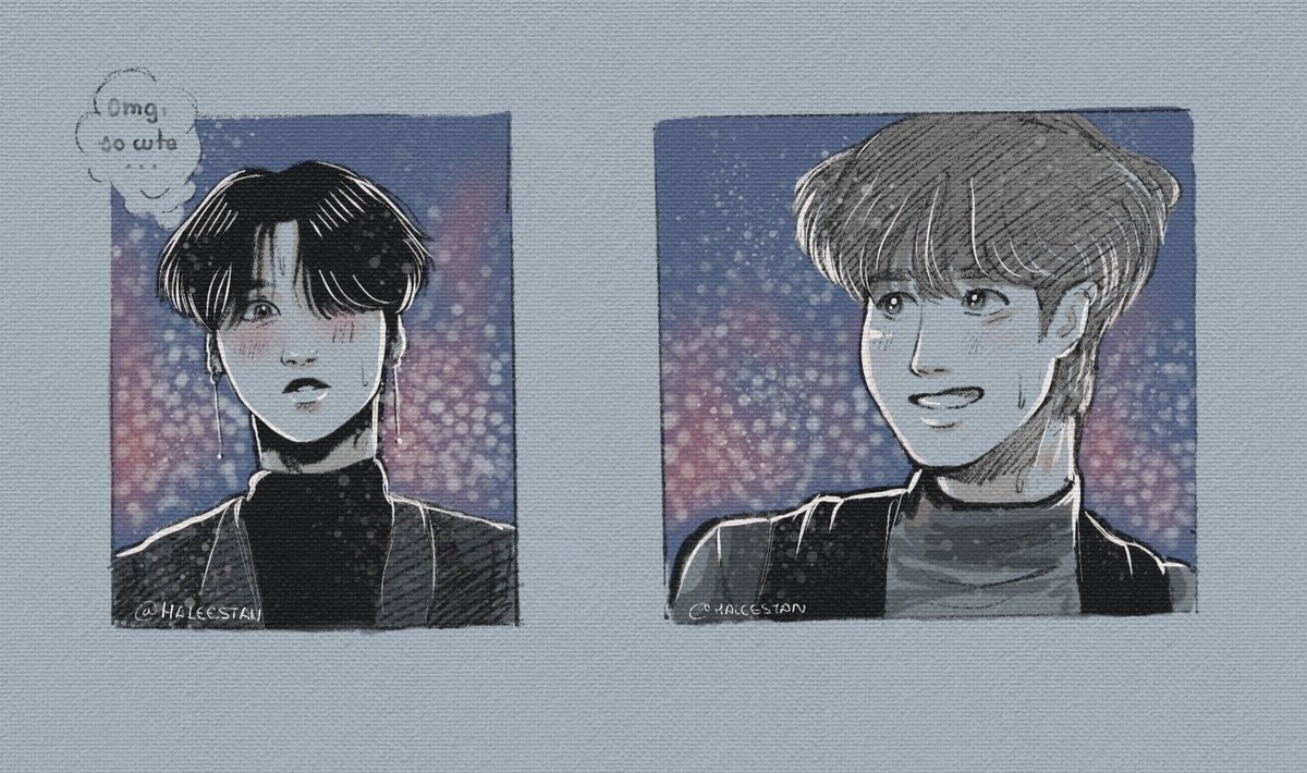 haleestan's tweet photo. Más minsung, pero minsung flashero.🫣💌🐰🐿 #minsung  #artistontwittter #drawing #Straykidsfanart #StrayKids https://t.co/Tn9HBdONd9