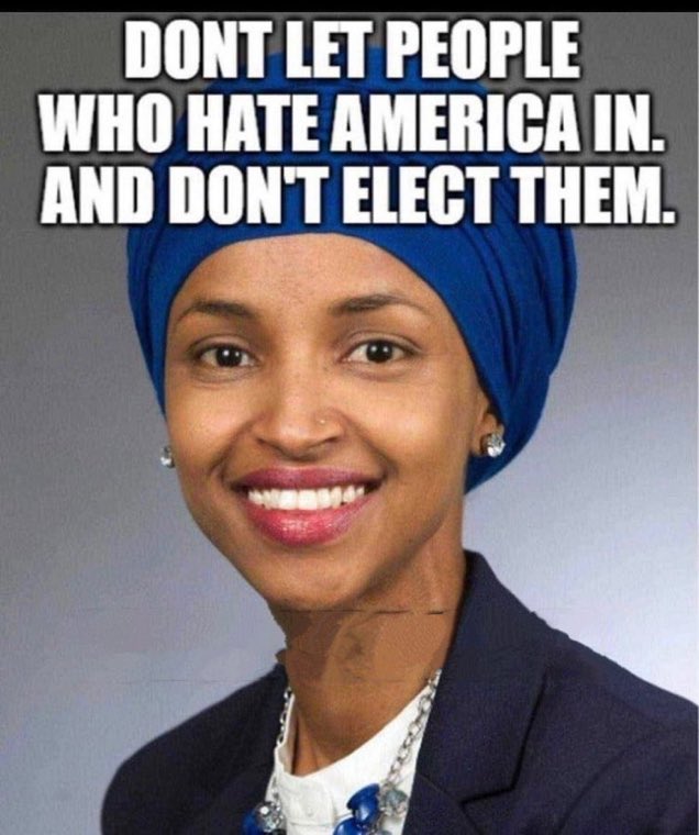 She makes me puke 🤮 If it's so bad here don't let the door hit you in the ass on your way out.🇺🇲🇺🇲