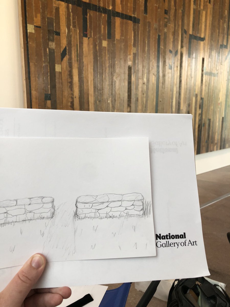 Day 3: I met you on the floor of the museum, at the intersection of healing &amp; belonging #wissit23 <a href="/eroteaches/">Ellen Rogers (she/her)</a> <a href="/pdc_wis/">Professional Development Collaborative</a> <a href="/ngadc/">National Gallery of Art</a>