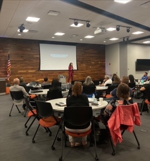 GatewayIG's tweet photo. Spotted: 1st Executive VP @aprilynchavezgeissler was the keynote speaker at @ashbrokerage symposium Monday in Fort Wayne Indiana. https://t.co/YqVMtcMHCf
