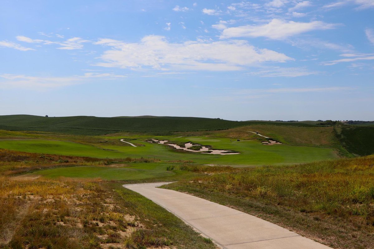 Awesome weekend golfing landmand