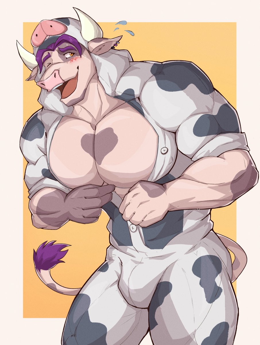 Zytelio's tweet photo. Small pajamas 🐮 https://t.co/78y7sSnq2m