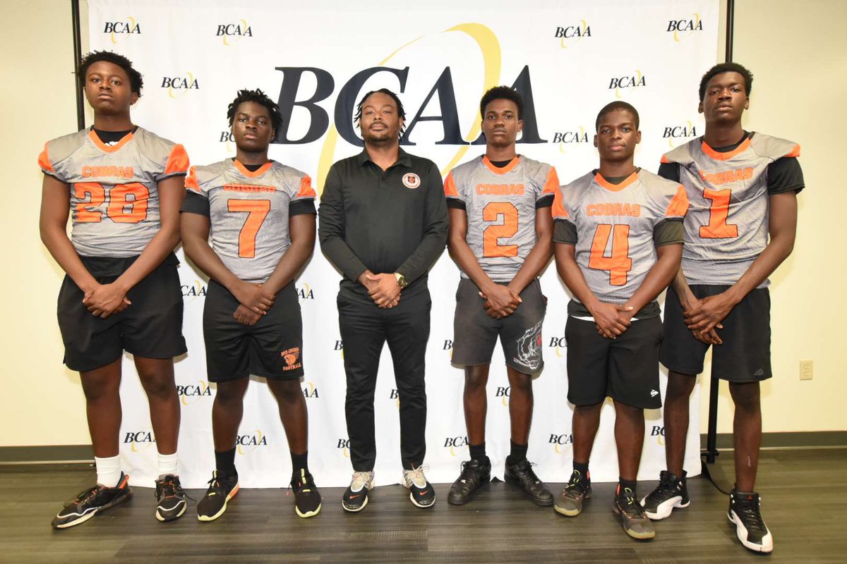 BCAA_Sports's tweet photo. BCAA 2023 Football Media Day Located at Pompano Beach Administrative Center. 
@dbrouss76 @SunSentinel @larryblustein @MiamiHerald @BCPSDirector https://t.co/Qr2bgEyOl8