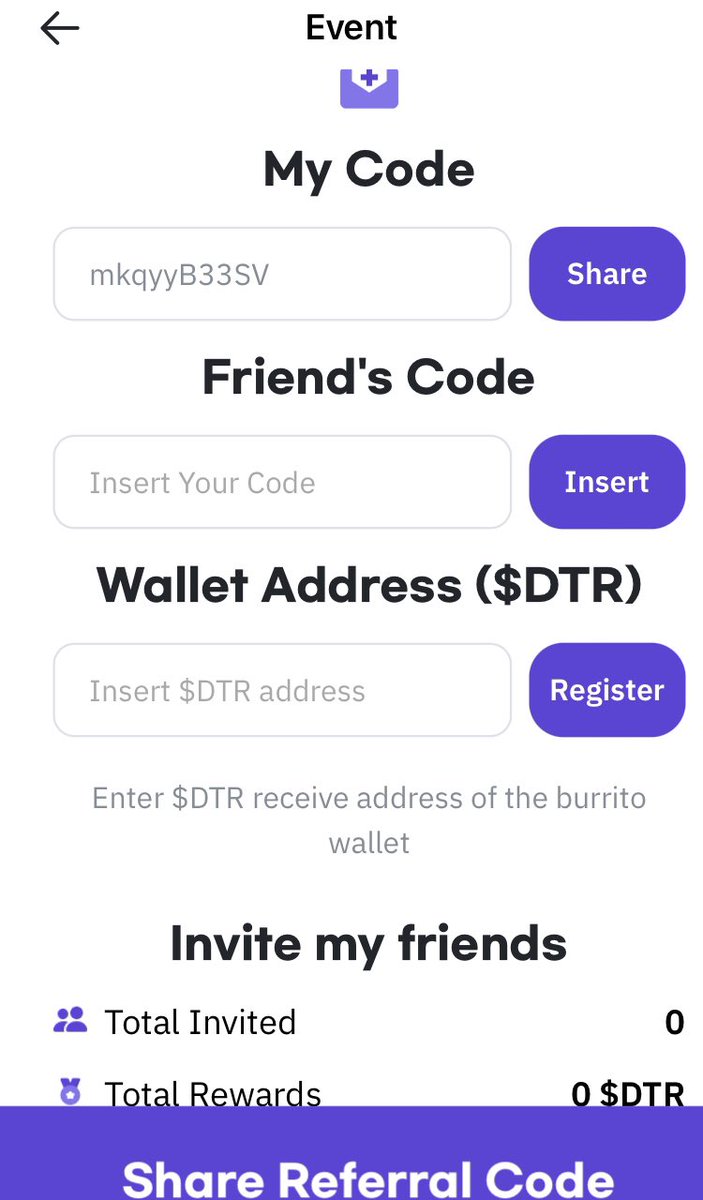networkhbk's tweet image. ☢️Bedava 12$ Etkinliği
⏳Süre 5 dakika

🎟️@BurritoWallet etkinlik başlattı. Altta yazdığım şeyleri yapın 10 DTR token kazananın. 1 $DTR = 1,2$

➡️En altta verdiğim linklerden ios veya android’e göre uygulamayı indirin. 

➡️1. resimde en altta işaretlediğim ‘Create new wallet’…