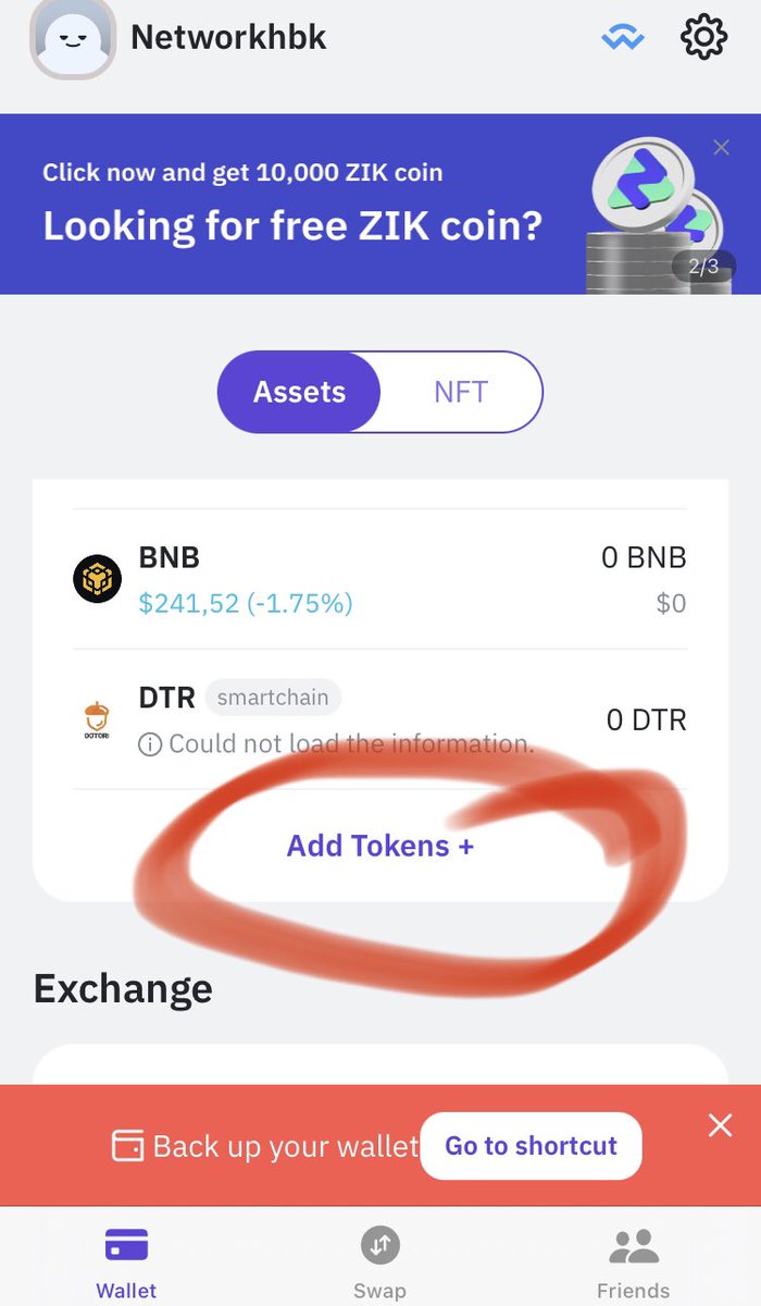 networkhbk's tweet image. ☢️Bedava 12$ Etkinliği
⏳Süre 5 dakika

🎟️@BurritoWallet etkinlik başlattı. Altta yazdığım şeyleri yapın 10 DTR token kazananın. 1 $DTR = 1,2$

➡️En altta verdiğim linklerden ios veya android’e göre uygulamayı indirin. 

➡️1. resimde en altta işaretlediğim ‘Create new wallet’…