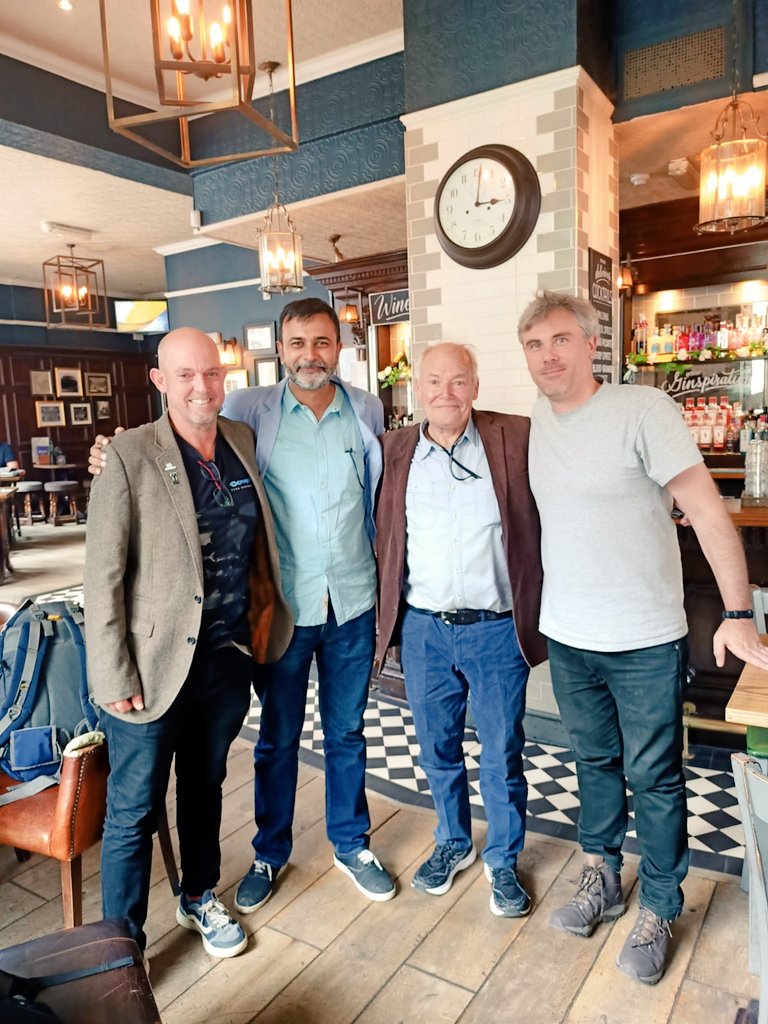 Rajeev Raghavan (@labrajeev) on Twitter photo Was great to catch up with the 🐟 fishy gang at <a href="/NHM_London/">Natural History Museum</a> Rupert Collins and Oliver Crimmen and @MahseerTrust <a href="/bournemouthuni/">Bournemouth Uni</a> colleague <a href="/aidypinder/">Adrian Pinder</a> Was great to catch up with the 🐟 fishy gang at <a href="/NHM_London/">Natural History Museum</a> Rupert Collins and Oliver Crimmen and @MahseerTrust <a href="/bournemouthuni/">Bournemouth Uni</a> colleague <a href="/aidypinder/">Adrian Pinder</a>