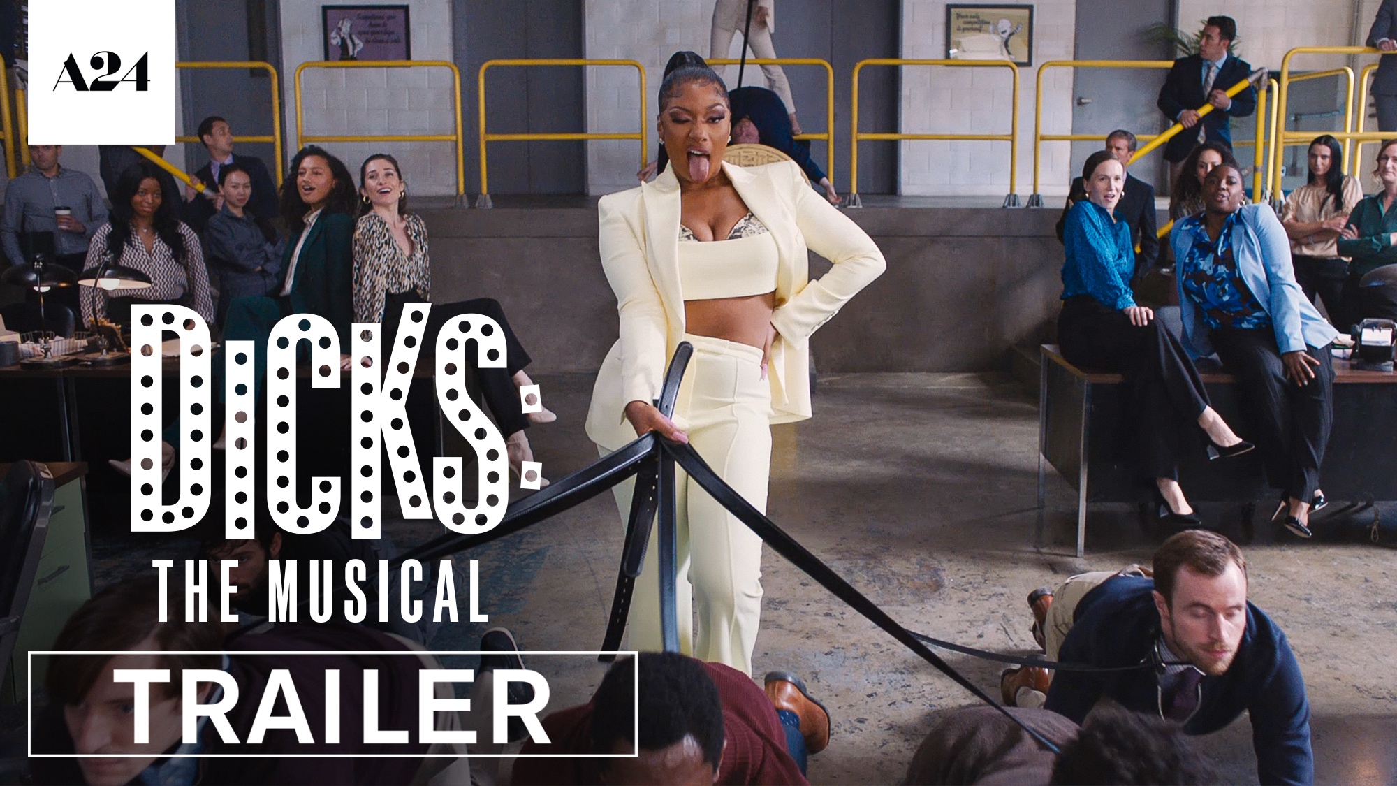 A24 on X: "Always. On. Top. Watch the official trailer for DICKS: THE  MUSICAL, a comedy extravaganza (and our first movie musical!) starring  Megan Thee Stallion, Nathan Lane, Megan Mullally, Bowen Yang,