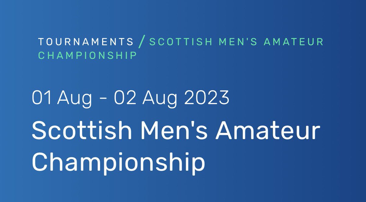 Lanarkshire Golf tweet media