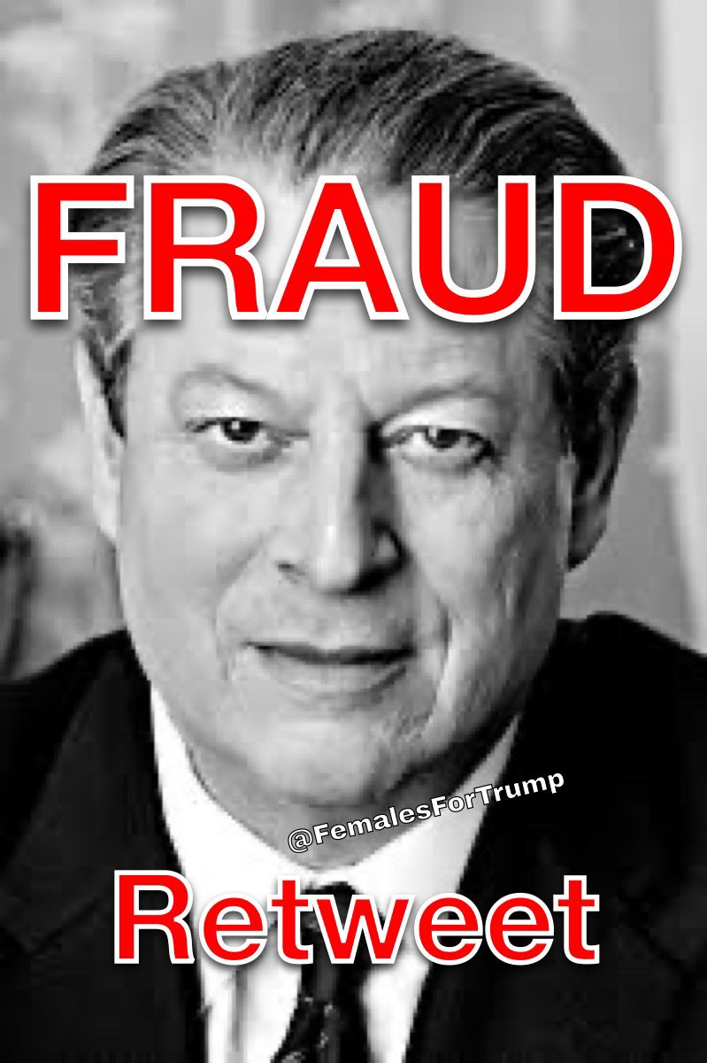 Al Gore 💯 Fraud 👇🏻