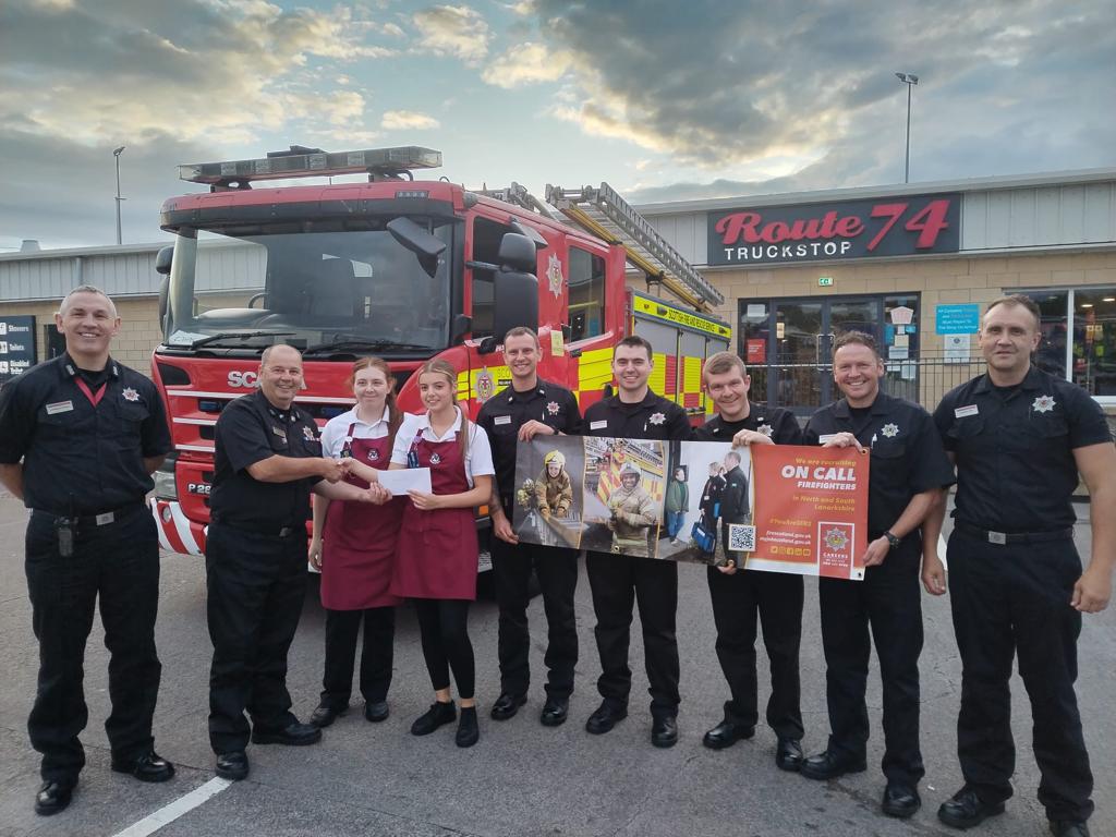 Lesmahagow Fire Station tweet media