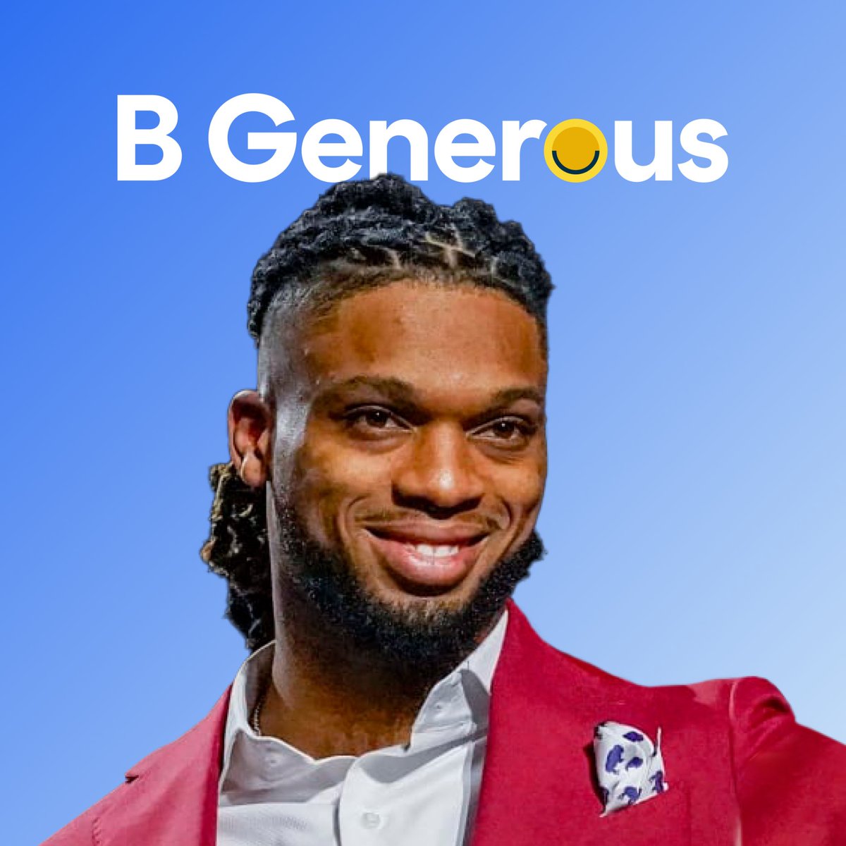 Welcome to the B Generous team @HamlinIsland, excited to collab with you to help Nonprofit get the funding, they need! Let’s do this 👊 #damar #damarhamlin