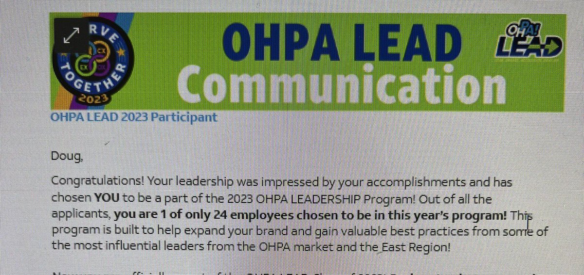 Super Excited to be part of 2023 OHPA Lead Program! Can’t wait to Learn as much as possible and Represent Team🔥 and Primetime⚡️🤩🤩🤩<a href="/OHPAunstOHPAble/">#unstOHPAble</a> <a href="/LifeAtATT/">Life at AT&T</a>