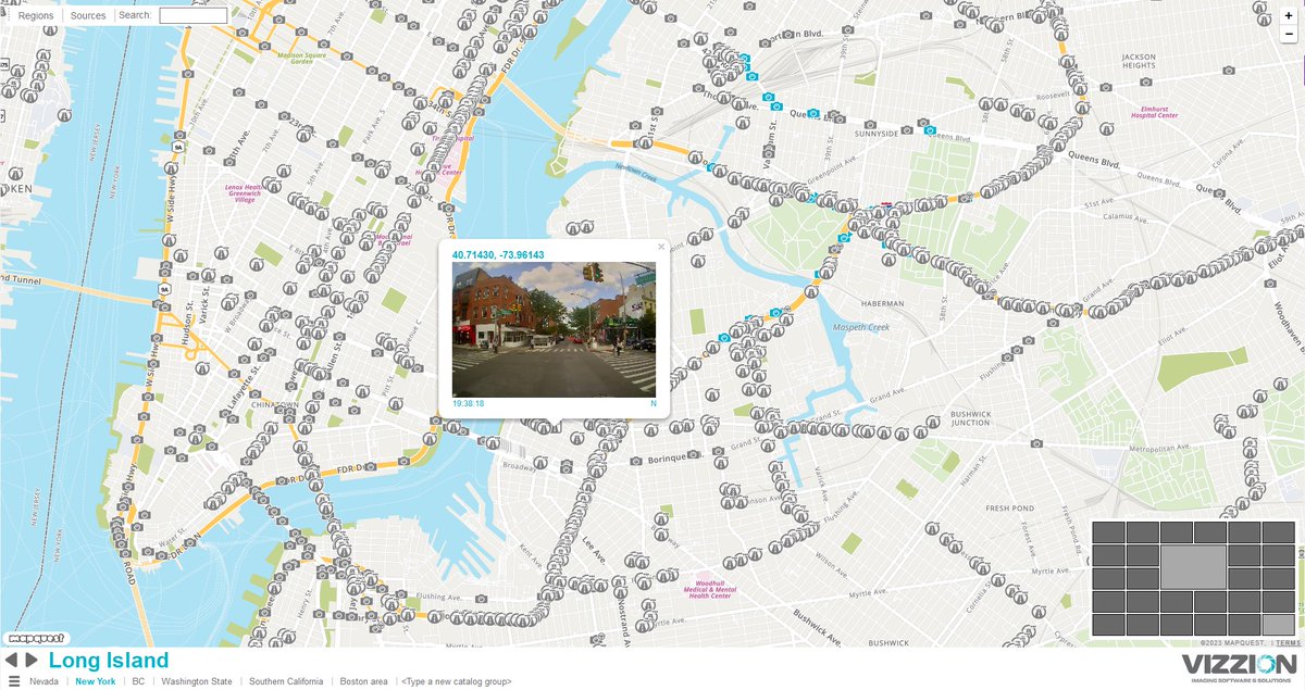 vizzion's tweet photo. Vizzion has integrated Drives into our Desktop Video Wall application. The addition of Drives coverage merges seamlessly with our roadside traffic camera network to offer the only combined view of traffic and on-vehicle cameras on the market.

https://t.co/8Z4jWrZyaQ https://t.co/Kl3K0j6yQS