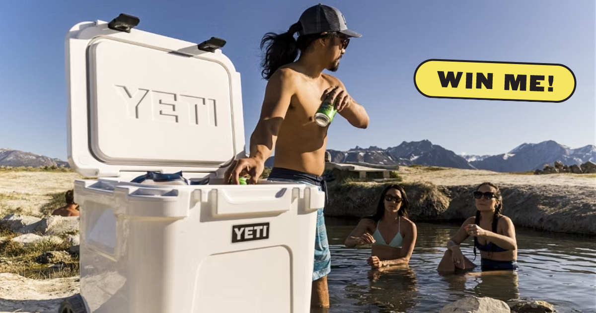 Fit everything you need for a day outdoors—including a bottle of wine—in this
wheeled cooler from <a href="/YETICoolers/">YETI</a>. Win it by entering the Cottage Life Photo Contest! Submit your photos now: buff.ly/3ABcgjt