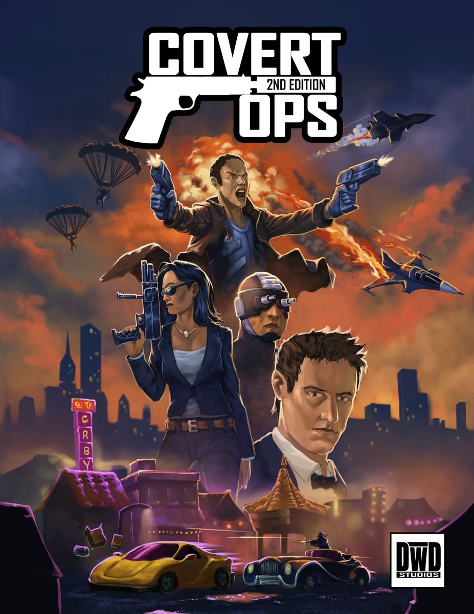 Starting a discussion thread on the DwD Studios Discord server about development of #CovertOps 2nd Edition. If you like modern spy RPGs, come on over and leave your opinion!

discord.com/channels/10628…