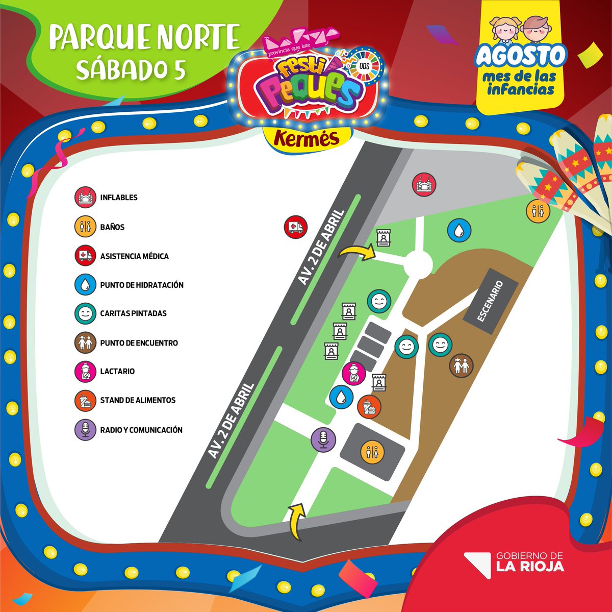 festipeques's tweet photo. 🥳 ¡𝗦𝗲 𝘃𝗶𝗲𝗻𝗲 𝗻𝘂𝗲𝘀𝘁𝗿𝗼 𝗽𝗿𝗶𝗺𝗲𝗿 𝗙𝗲𝘀𝘁𝗶𝗽𝗲𝗾𝘂𝗲𝘀!

Te esperamos este sábado para jugar, cantar y divertirnos con la Payasa Pimienta y un super show de @Sofy_tvr 🤩

Vamos a vivir un gran #MesDeLaNiñez 💜🩵💙💚💛🧡 https://t.co/OYwwUdTkeN