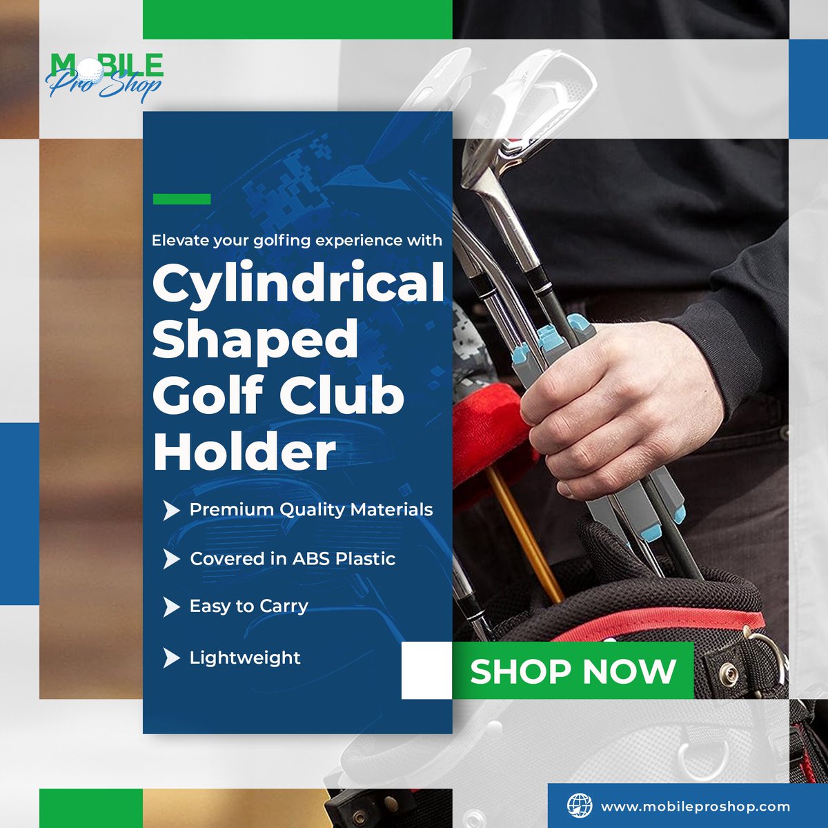 Elevate your golfing experience with Mobileproshop Premium Quality Golf Club Carrier!
#Mobileproshop #GolfClubCarrier #PremiumQuality #GolfGear #GolfAccessories #GolfLife #GolfEssentials #GolfingAdventures #GolfGiftIdea #GolfersParadise #shopnow