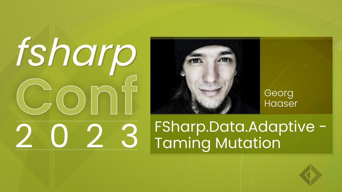 dotnet's tweet photo. https://t.co/0Rk9Guvj8T is an open-source library for incremental computation in F#.

In today's #fsharpConf 2023 session replay outlines its basic working principles, shows us how to use it, and gives examples demonstrating its effectiveness. 🎥 https://t.co/8Cl0xjSXh0 https://t.co/x3IvF7Rz3O